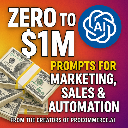 Zero to $1M: AI Prompts for Marketing, Sales & Automation