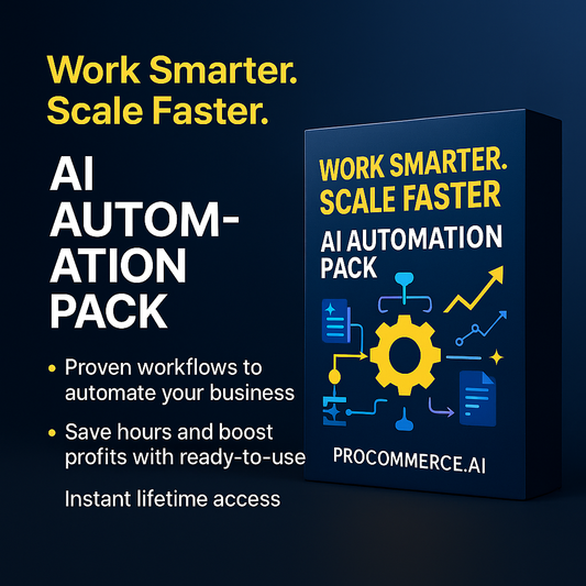 AI Automation Pack — Work Smarter, Scale Faster